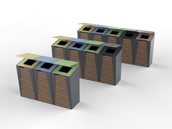 poubelle-urbaine-tri-selectif-acier-et-bois-avec-toit-4