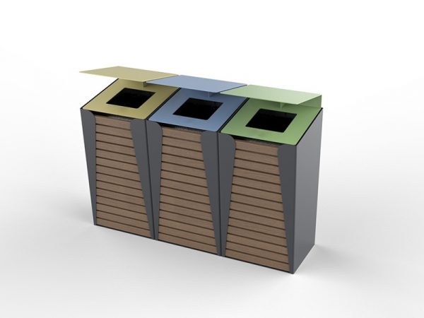 poubelle-urbaine-tri-selectif-acier-et-bois-avec-toit-4