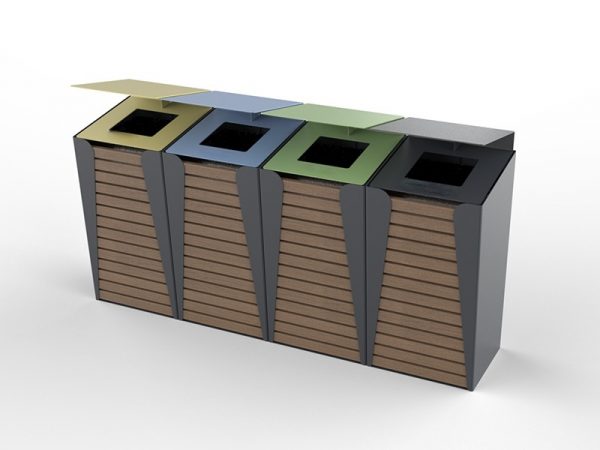 poubelle-urbaine-tri-selectif-acier-et-bois-avec-toit-4