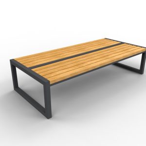 banc-acier-et-bois-double-assise