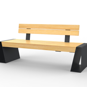 banc-de-parc-acier-et-bois-avec-dossier