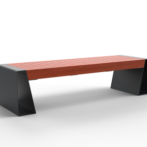 banc-public-design-moderne-acier-et-bois-pieds-larges