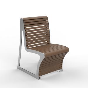 banc-public-design-moderne-acier-et-bois-pour une-personne