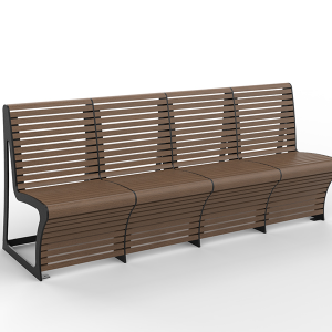 banc-public-design-moderne-arrondi-acier-et-bois-parc-espaces-publics