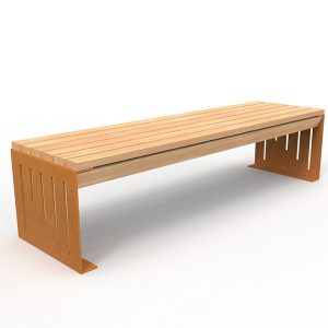 banc-public-en-acier-corten-et-bois