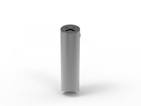 Cendrier urbain en acier inoxydable suspendu – Image 2