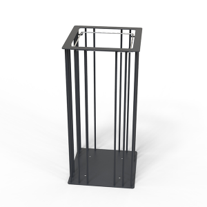 corbeille-de-gare-aeroport-acier-structure-transparente