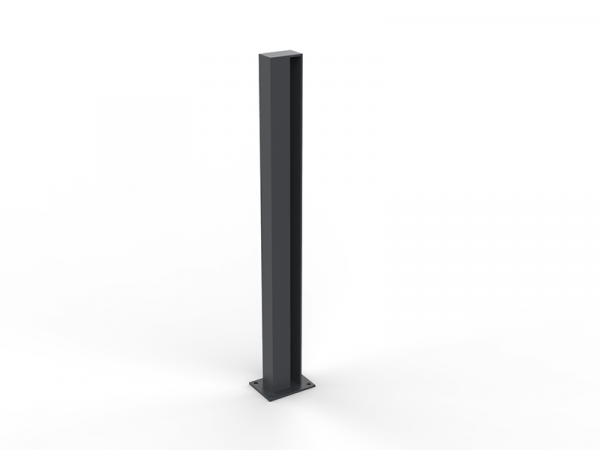 Potelet urbain de rue acier double – Image 2