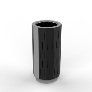 poubelle-urbaine-ronde-acier-design-minimaliste