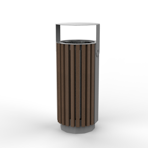 poubelle-urbaine-ronde-acier-et-bois-avec-toit-espaces-publics
