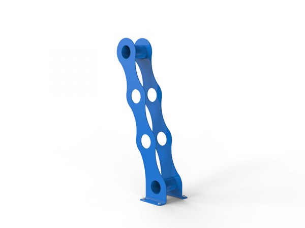 Support vélo acier design chaîne de vélo – Image 6
