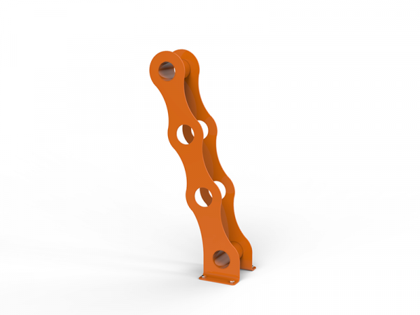 Support vélo acier design chaîne de vélo – Image 8