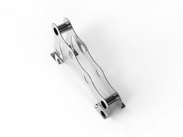 Support vélo bas acier design chaîne de vélo – Image 8