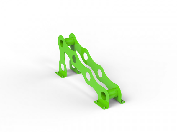 support-velo-bas-acier-design-chaine-de-velo-vert