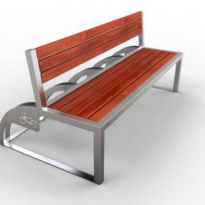 banc-inox-et-bois-avec-support-velo