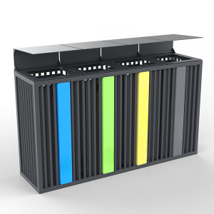 corbeille-de-tri-selectif-acier-design-minimaliste-avec-toit-basculant