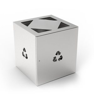 poubelle-urbaine-tri-selectif-acier-carree-4-bacs-M