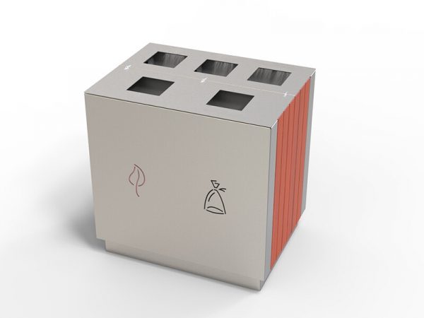 poubelle-urbaine-tri-selectif-acier-et-bois-5-bacs-M