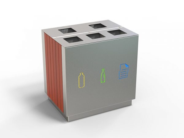 poubelle-urbaine-tri-selectif-acier-et-bois-5-conteneurs-3-M